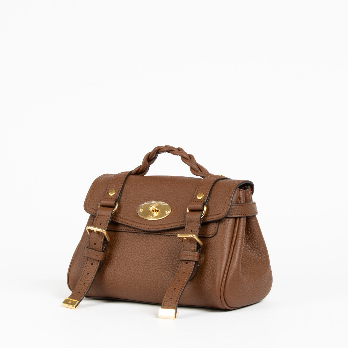 Authentic pre-loved Mulberry Brown Mini Alexa Shoulder Bag on Labellov.com