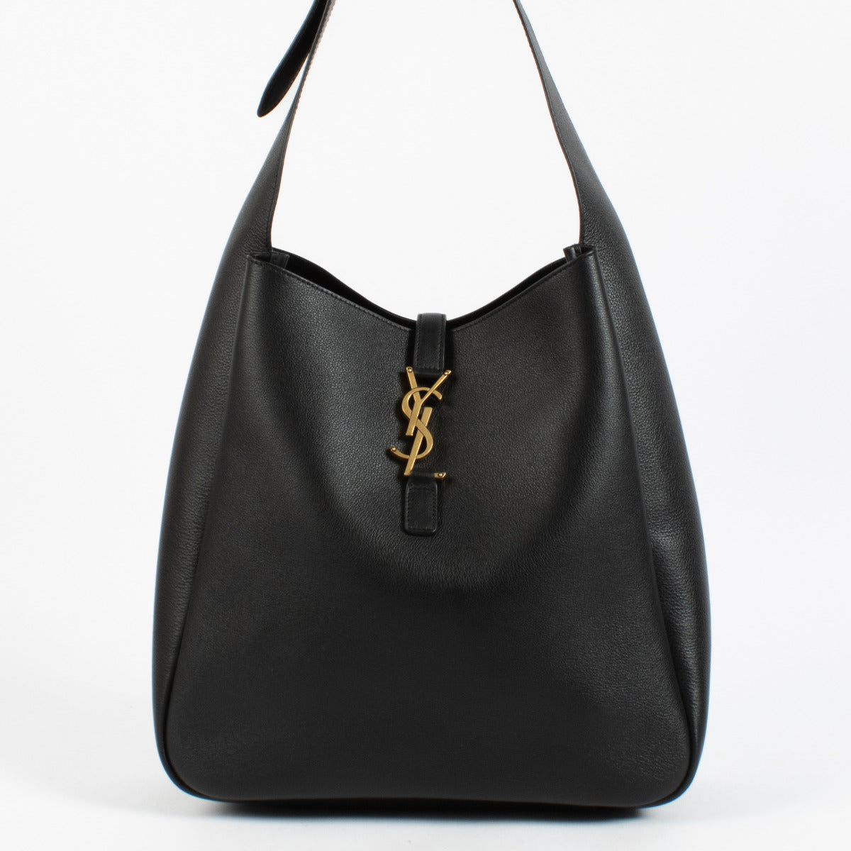Sac souple grand modèle Le 5 à 7 noir Saint Laurent