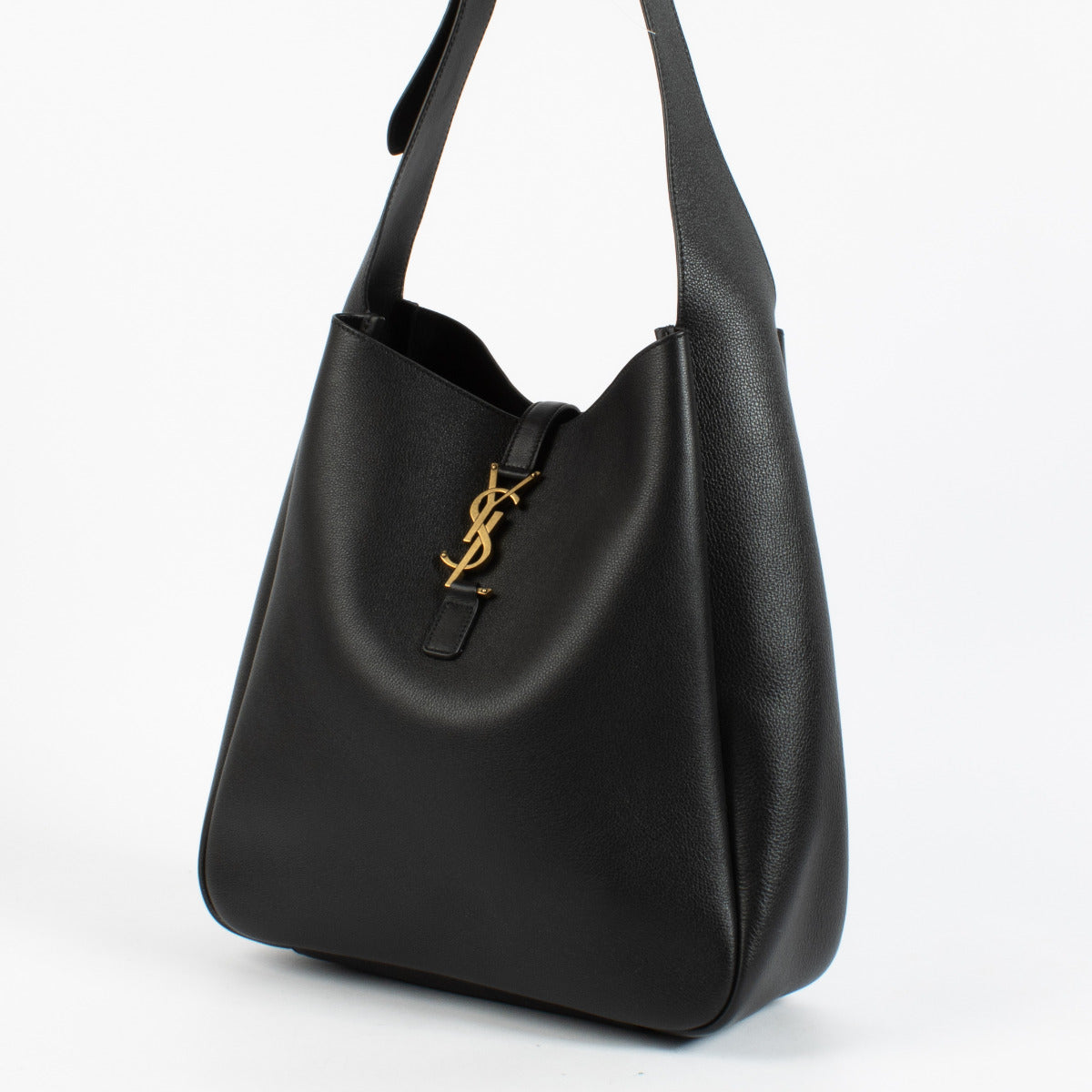 Sac souple grand modèle Le 5 à 7 noir Saint Laurent