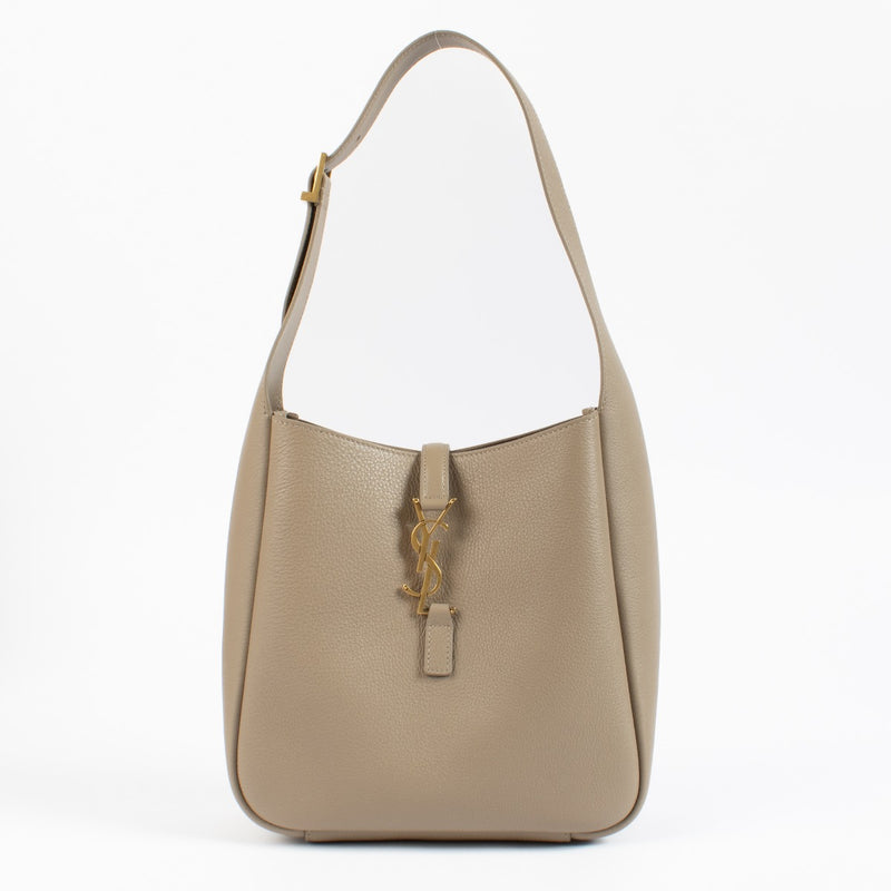 Saint Laurent Dusty Grey Le 5 à 7 Supple Small Bag