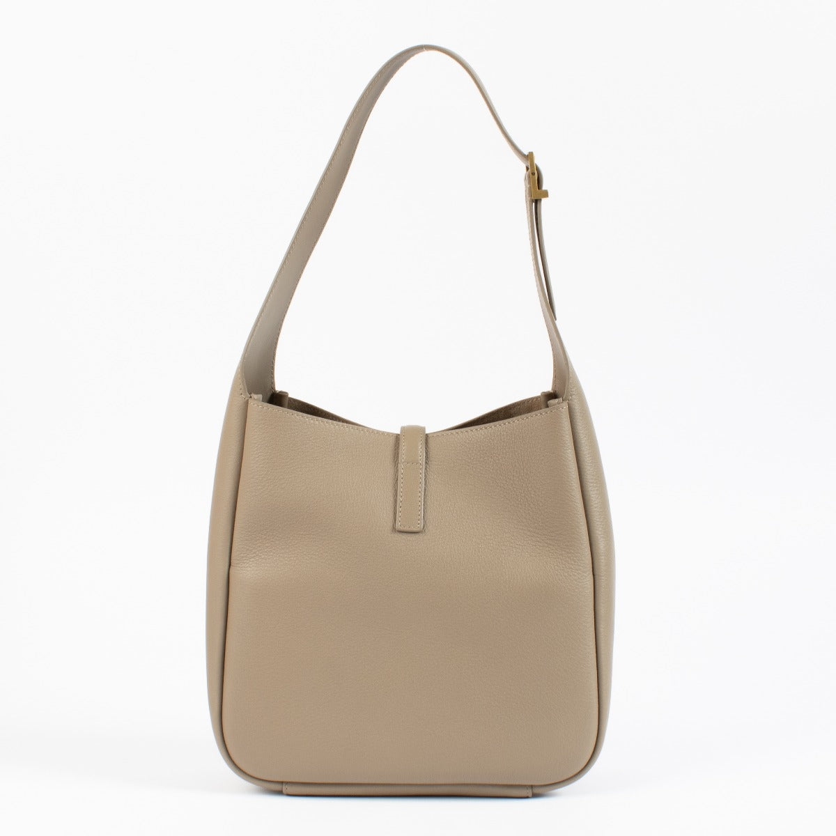 Saint Laurent Dusty Grey Le 5 à 7 Supple Small Bag