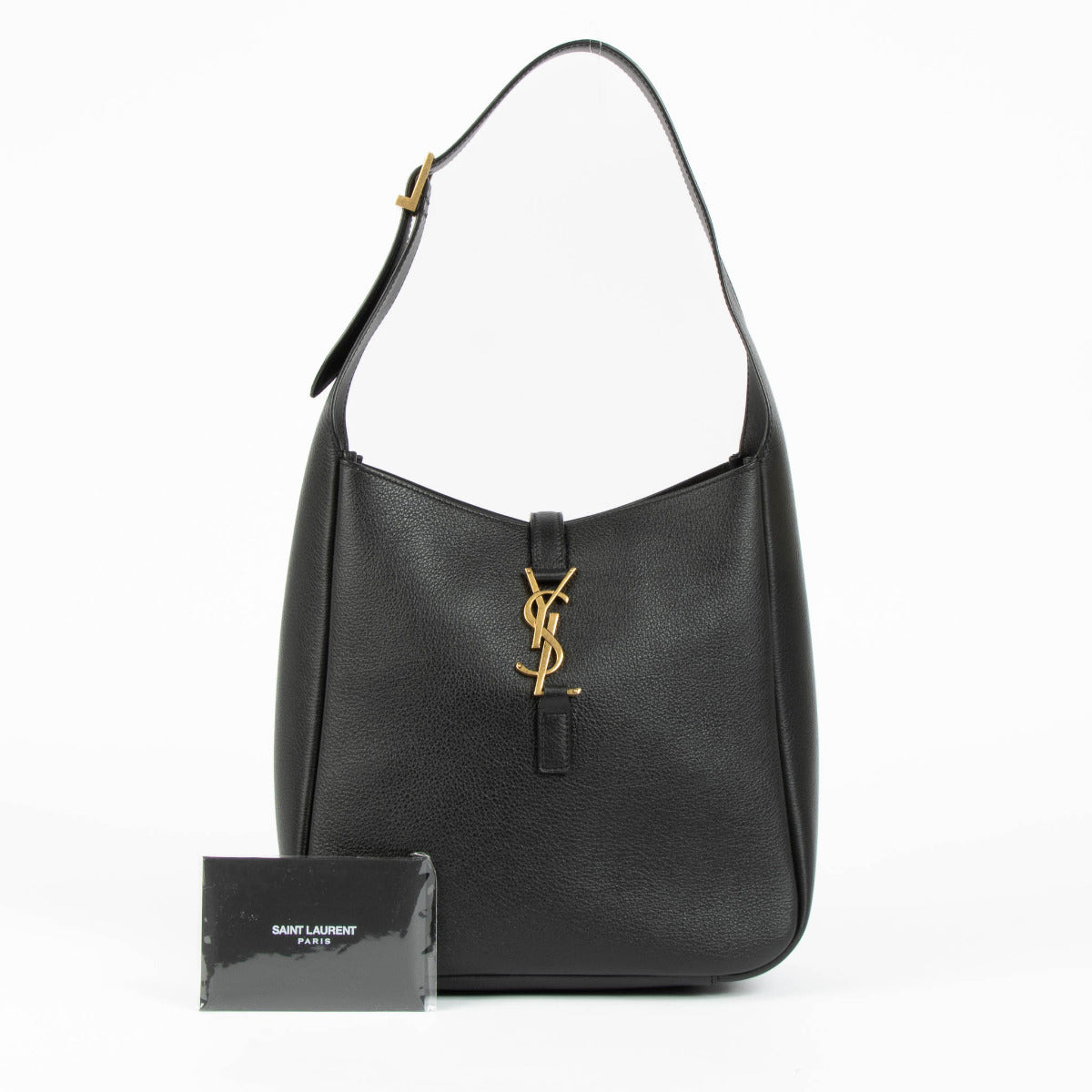 Sac Hobo Souple Le 5 à 7 Petit Modèle Noir Saint Laurent