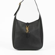 Saint Laurent Black Le 5 à 7 Supple Small Hobo Bag