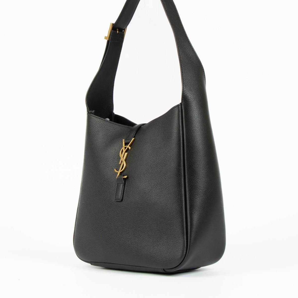 Sac Hobo Souple Le 5 à 7 Petit Modèle Noir Saint Laurent