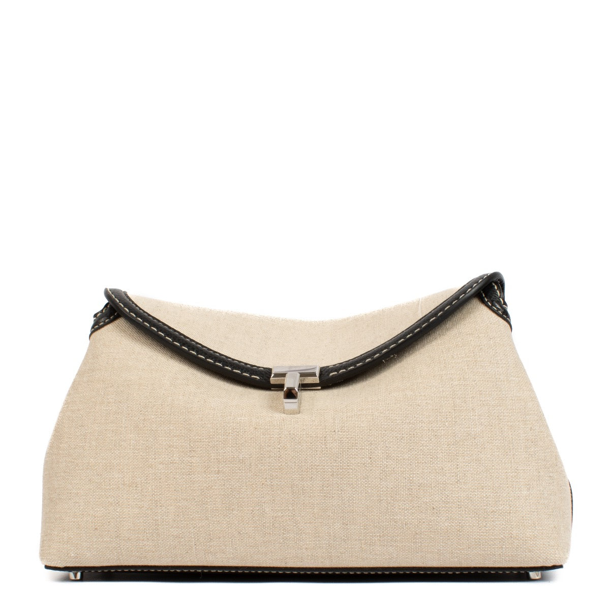 shop 100% authentic second hand Toteme T-Lock Canvas Clutch on Labellov.com