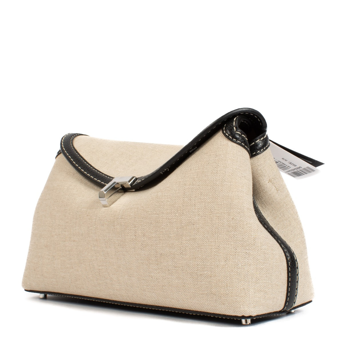 shop 100% authentic second hand Toteme T-Lock Canvas Clutch on Labellov.com