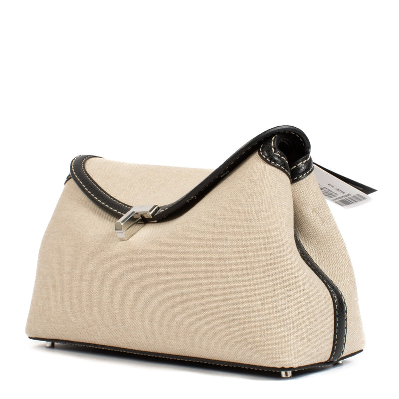 shop 100% authentic second hand Toteme T-Lock Canvas Clutch on Labellov.com