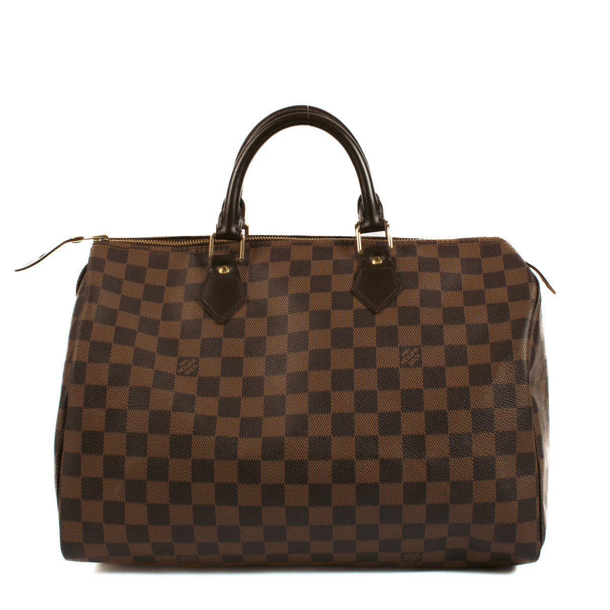 Louis Vuitton Damier Ebene Speedy 35 Bag