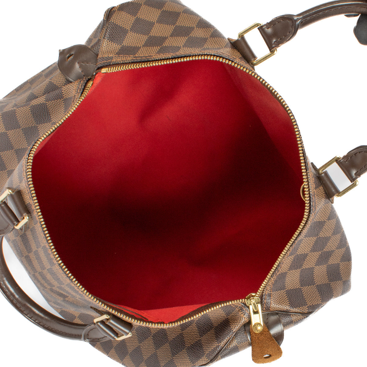 Louis Vuitton Damier Ebene Speedy 35 Bag
