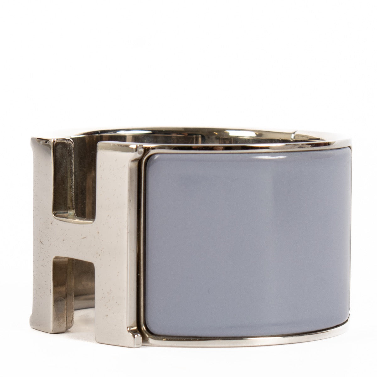 shop 100% authentic second hand Hermès Purple Clic Clac H Extra Wide Bracelet PM on Labellov.com