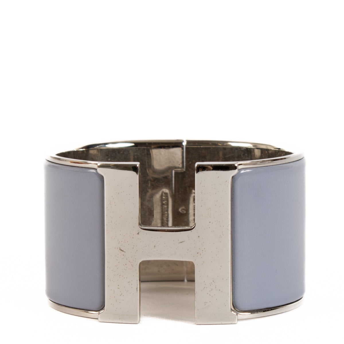 shop 100% authentic second hand Hermès Purple Clic Clac H Extra Wide Bracelet PM on Labellov.com