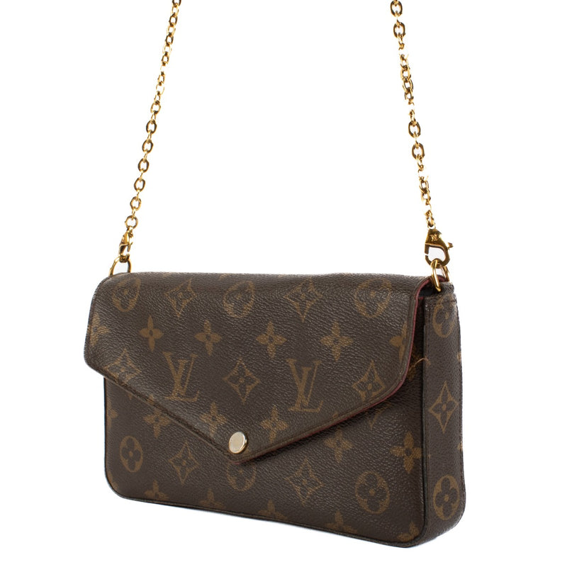 Shop safe online at Labellov in Antwerp, Brussels and Knokke this 100% authentic second hand Louis Vuitton Monogram Pochette Felicie. Koop veilig online authentieke tweedehands Louis Vuitton Monogram Pochette Felicie