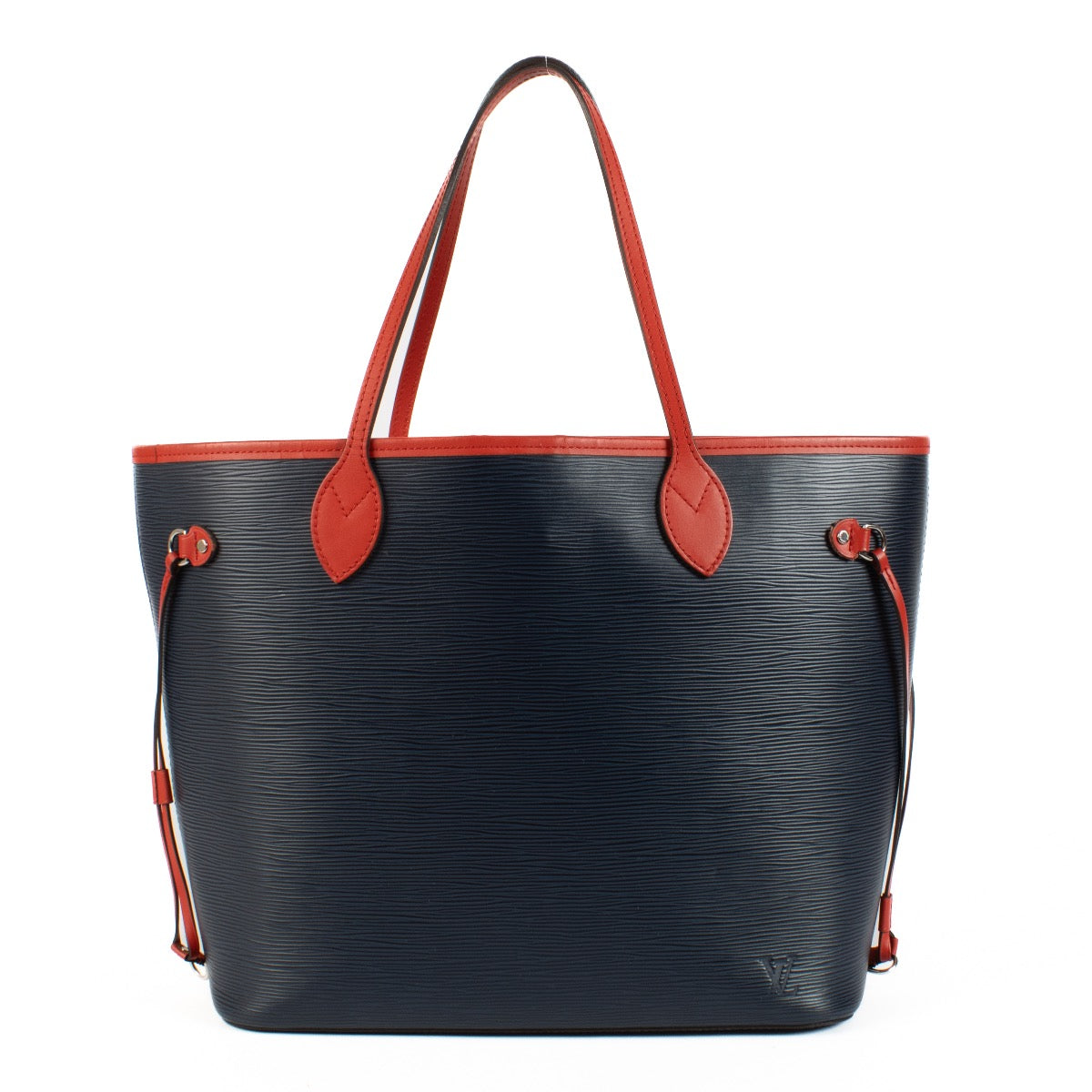 Shop safe online at Labellov in Antwerp, Brussels and Knokke this 100% authentic second hand Louis Vuitton Indigo/Coquelicot Epi Leather MM Neverfull. Koop veilig online een authentiek tweedehands Louis Vuitton blauw MM Neverfull.