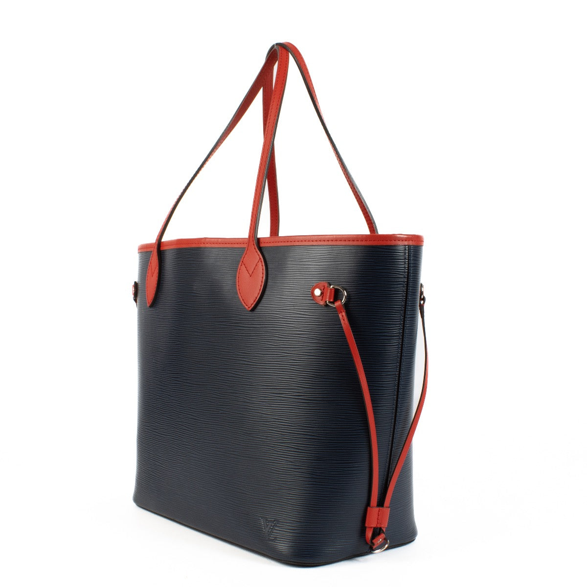 Shop safe online at Labellov in Antwerp, Brussels and Knokke this 100% authentic second hand Louis Vuitton Indigo/Coquelicot Epi Leather MM Neverfull. Koop veilig online een authentiek tweedehands Louis Vuitton blauw MM Neverfull.