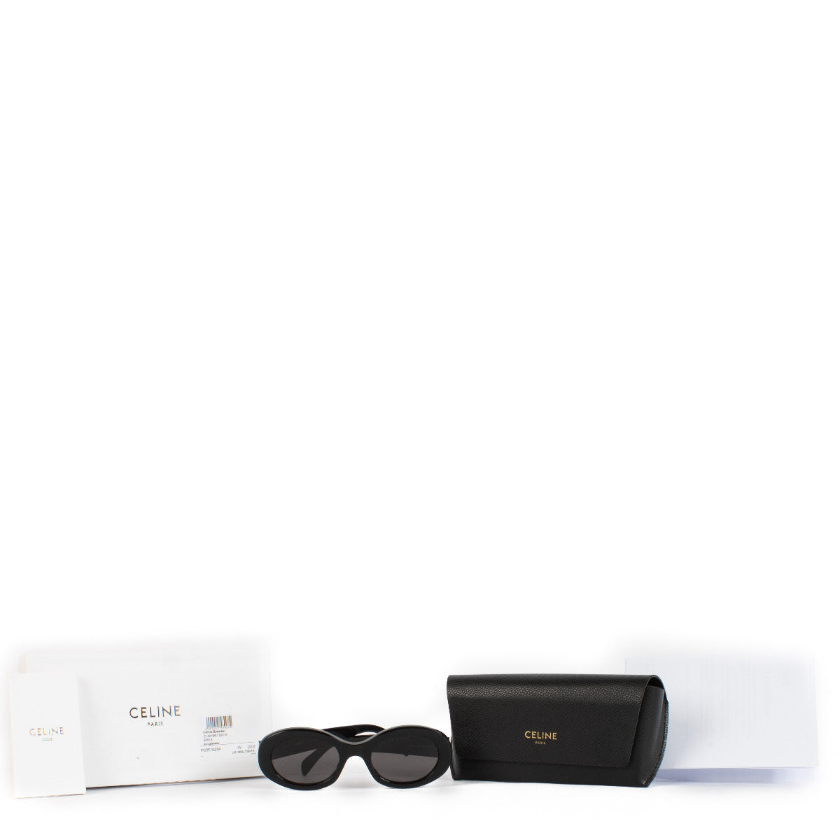 Celine Black Triomphe Sunglasses