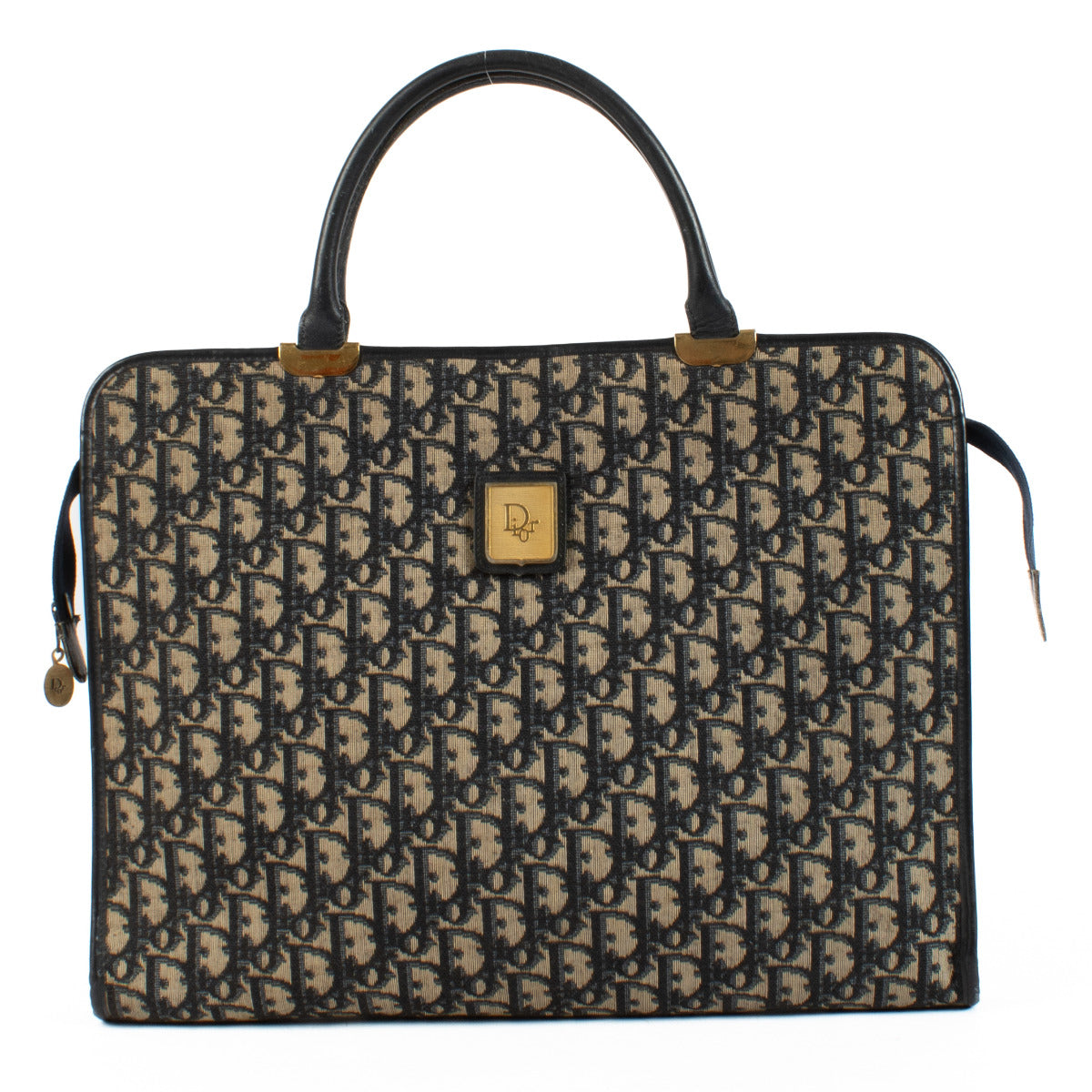 Christian Dior Vintage Oblique Briefcase aan de beste prijs bij Labellov tweedehands luxe in Antwerpen en Knokke
