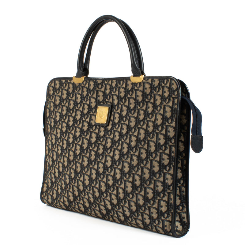 Christian Dior Vintage Oblique Briefcase