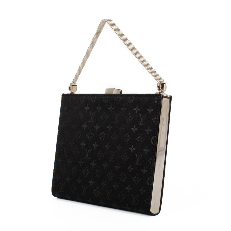 Louis Vuitton Monogram Satin Ange PM Clutch Bag