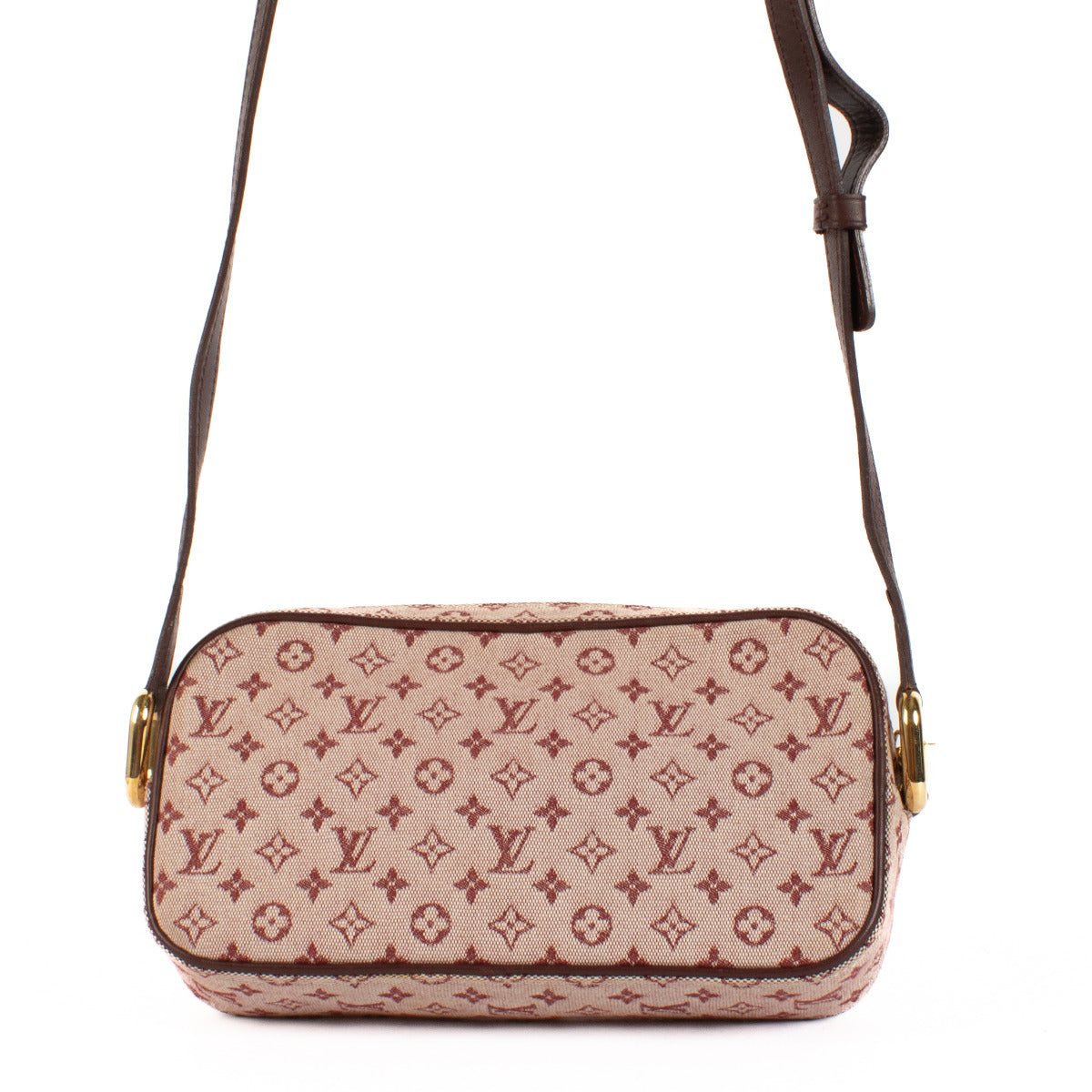 Louis Vuitton Burgundy Lin Juliette Crossbody Bag