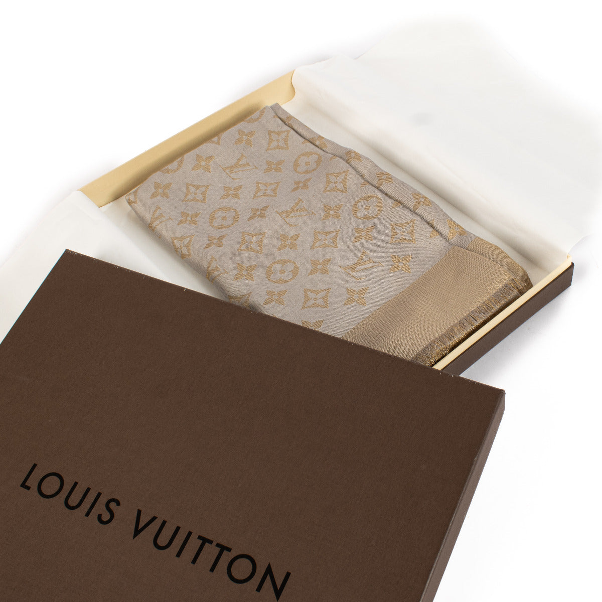 Louis Vuitton Monogram Shine Classic Shawl