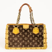 Shop this authentic Louis Vuitton Trompe l'Oeil Velvet/Crocodile Le Fabuleux Bag pre-loved on Labellov.com