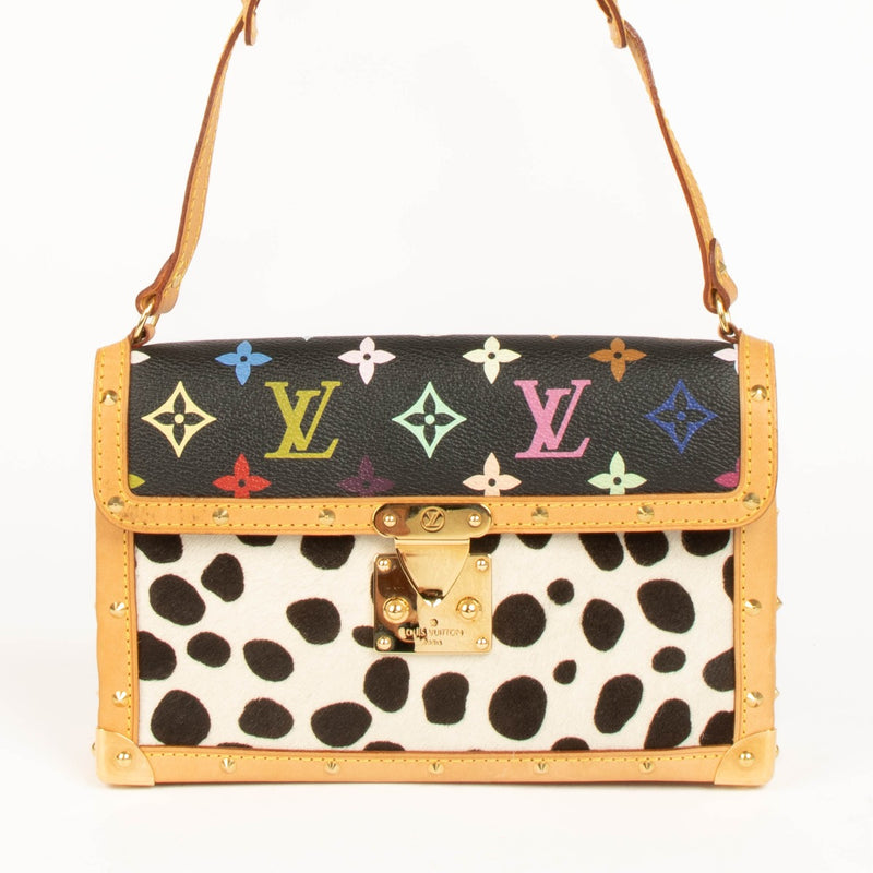 Shop this 100% authentic Louis Vuitton x Takashi Murakami Monogram Multicolor Pony Hair Dalmatian Bag at Labellov.com