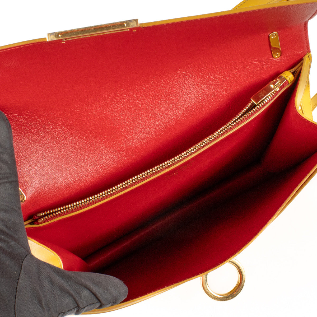 Salvatore Ferragamo Mosterdgele Tas