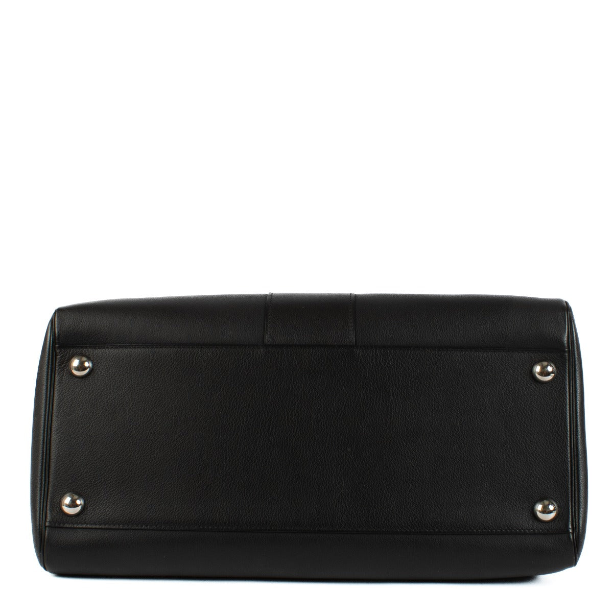Delvaux Black Sellier Brillant Double Poignée Bag