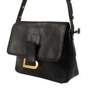 Delvaux Black Poirier Shoulder Bag aan de beste prijs bij Labellov tweedehands luxe in Antwerpen en Knokke