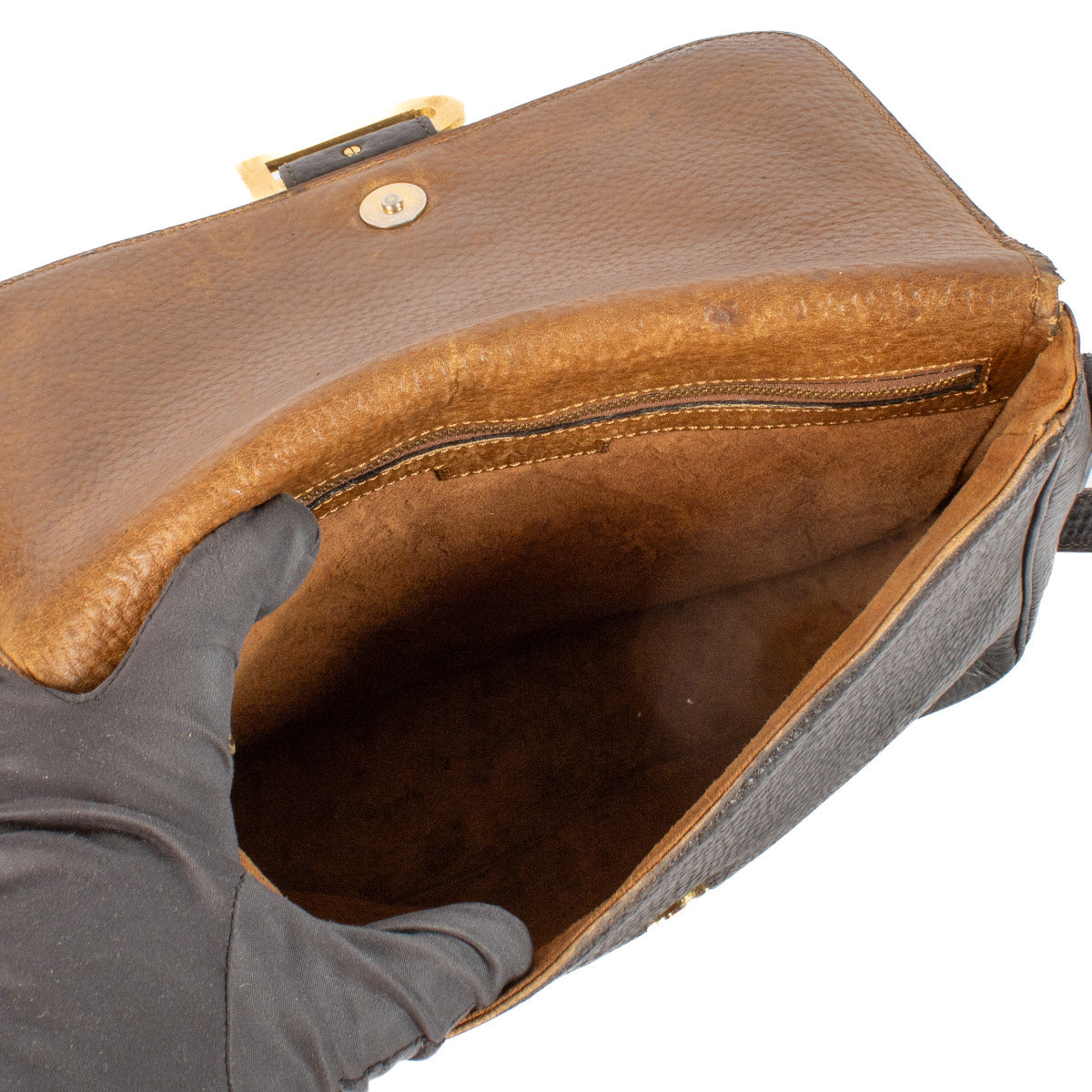 Delvaux Black Poirier Shoulder Bag