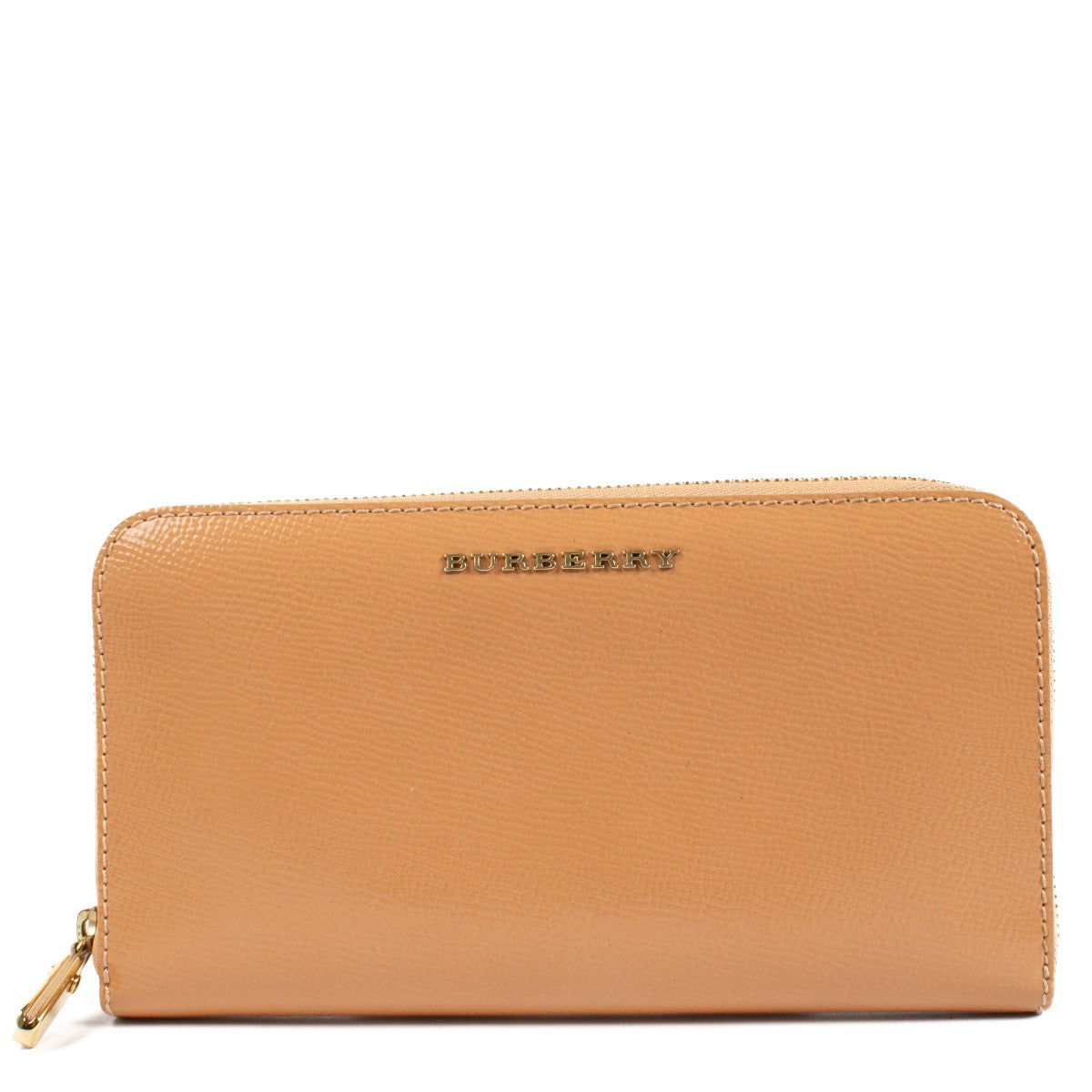 Authentic second hand Burberry Orange Leather Wallet on Labellov.com