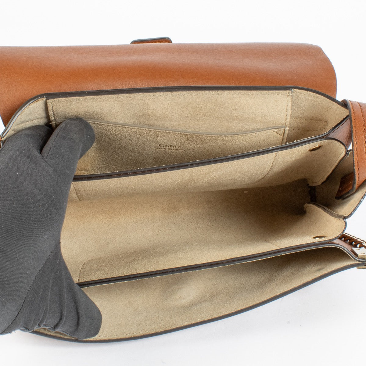 Chloé Camel Faye Shoulder Bag