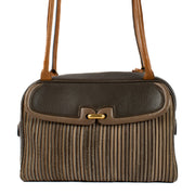 Shop 100% authentic secondhand Delvaux Brown Toile de Cuir Vintage Bag on Labellov.com