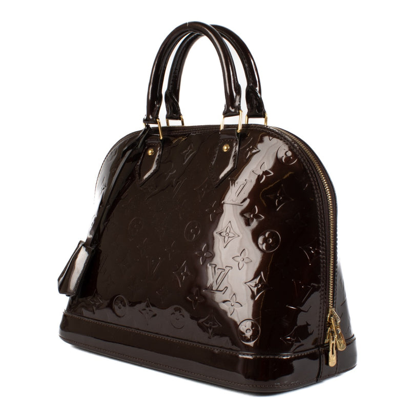 Shop safe online at Labellov in Antwerp, Brussels and Knokke this 100% authentic second hand Louis Vuitton Amarante Alma Pm Top Handle. Koop veilig online een tweedehands authentieke Louis Vuitton Amarante Alma Pm handtas.