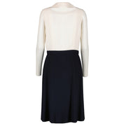 Chanel 96C Blue/White Button Up Dress