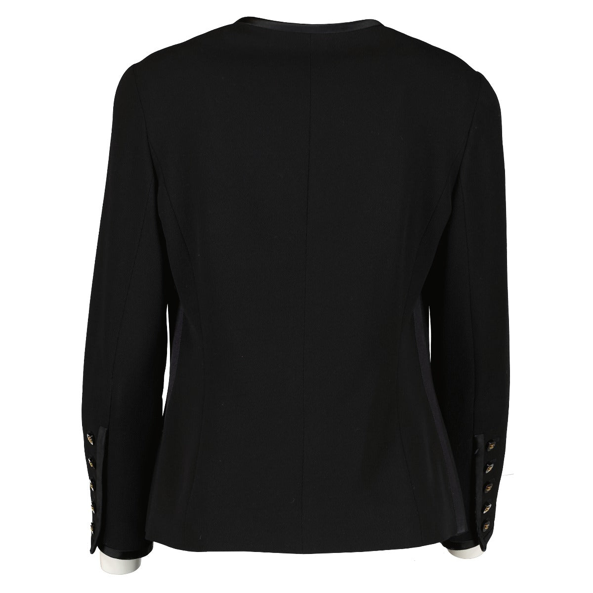 Chanel 94A Black Skirt & Blazer Set - Size FR40