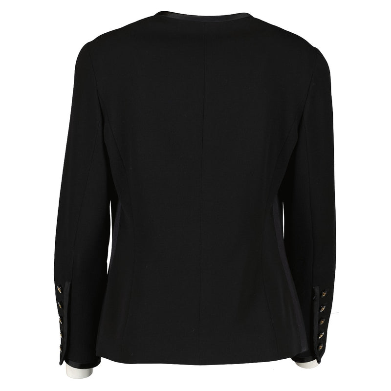Chanel 94A Black Skirt & Blazer Set - Size FR40
