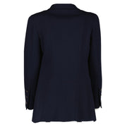 Chanel 95P Navy Blue Midi Jacket