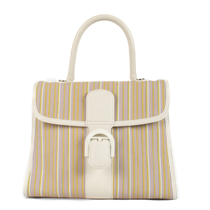 Shop safe online at Labellov in Antwerp, Brussels and Knokke this 100% authentic second hand Delvaux Toile de Cuir Spring/Summer 2017 Brillant MM. Veilig online een authentieke tweedehands Delvaux Toile de Cuir Brillant kopen.