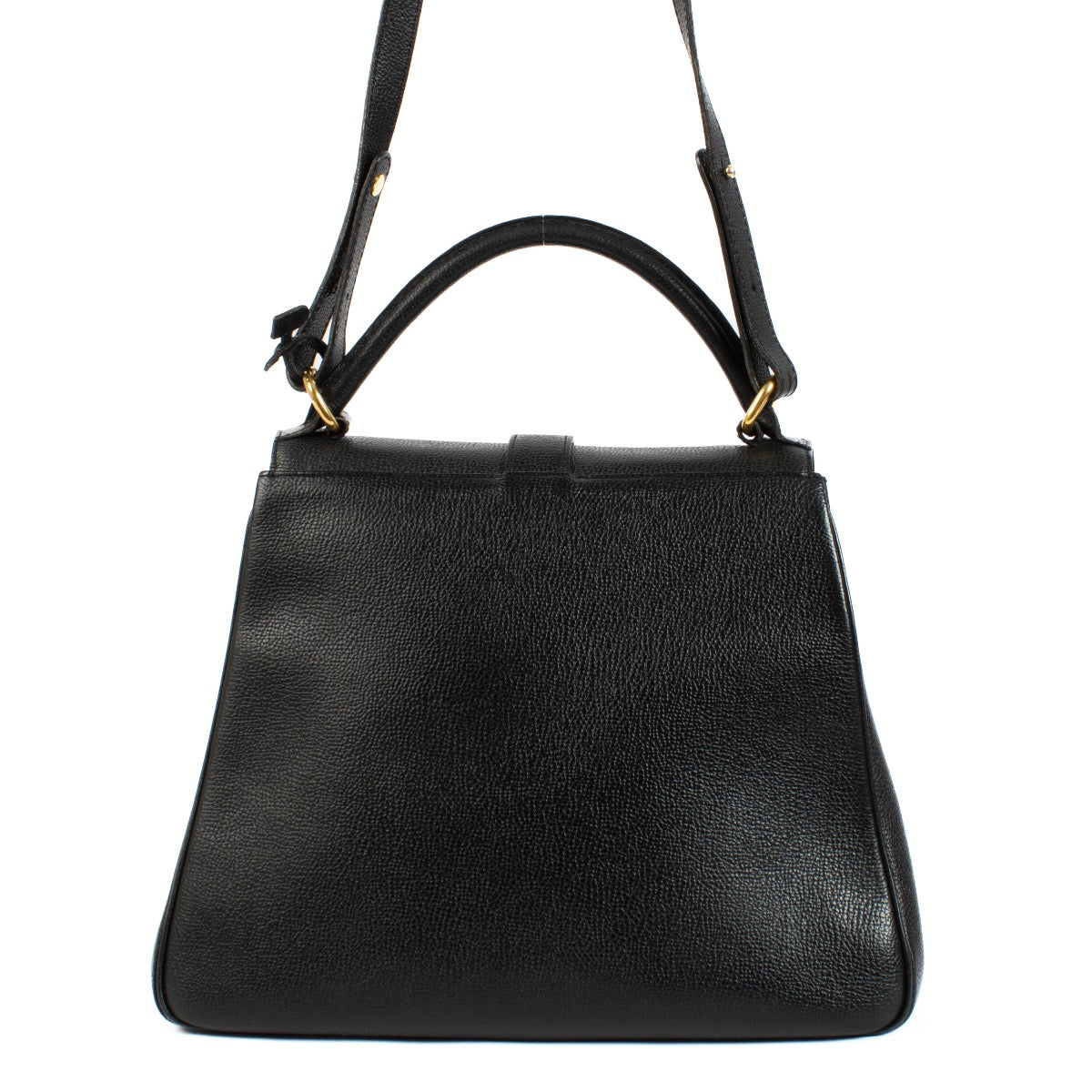 Authentic second hand Delvaux Black Gin Fizz Shoulder Bag on Labellov.com