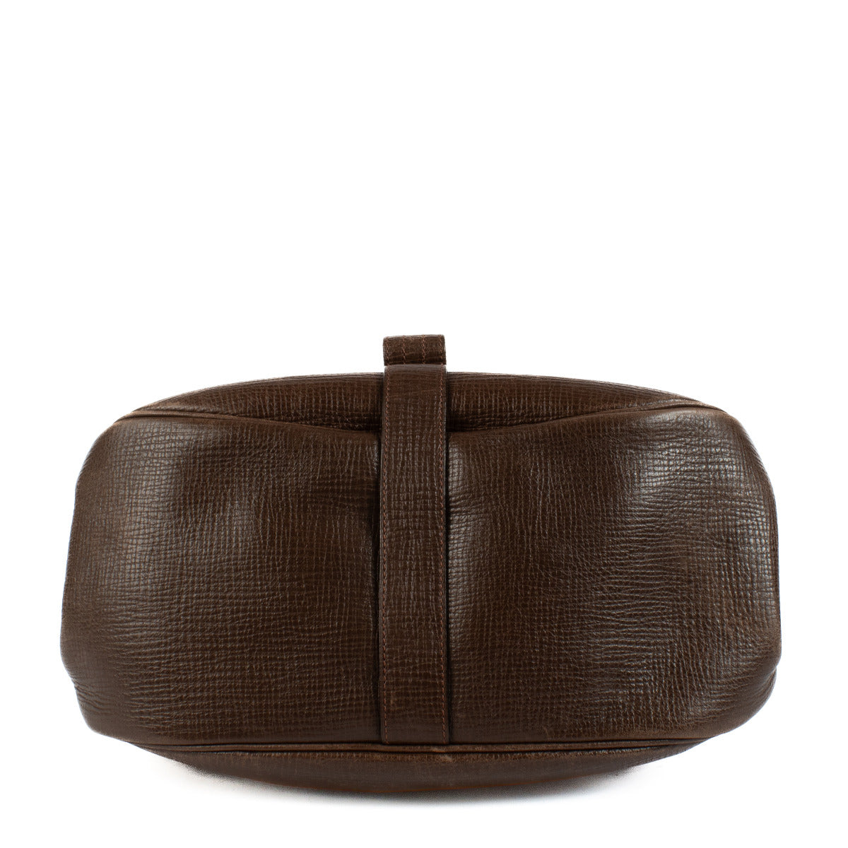 Delvaux Bruin Leren Cerceau Tas