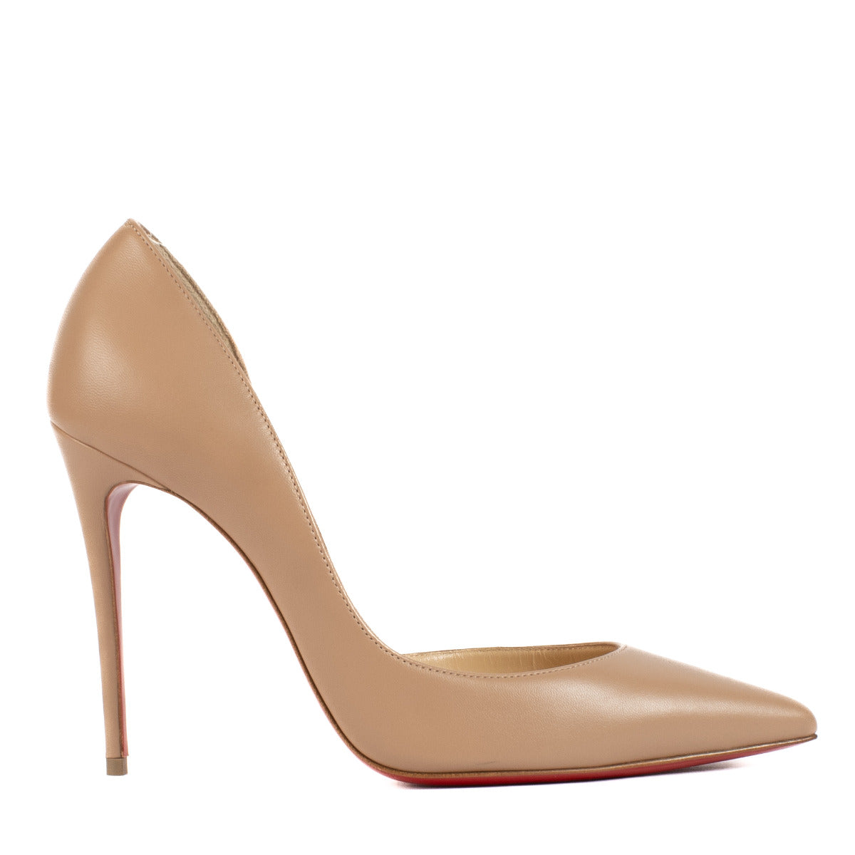 Christian Louboutin Nude Iriza Heels - size 38