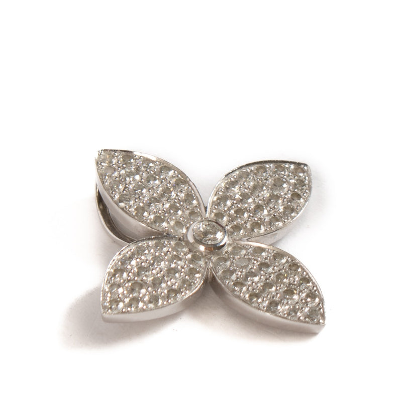 Louis Vuitton Diamonds Monogram Blossom Necklace Pendant