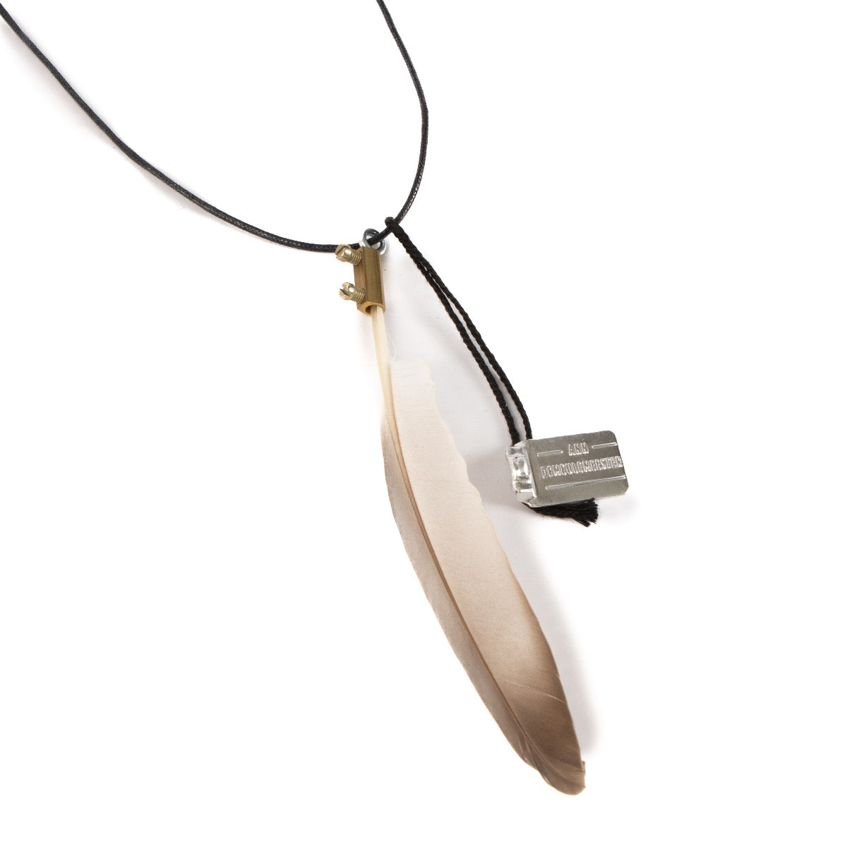 shop 100% authentic second hand Ann Demeulemeester Feather Necklace on Labellov.com