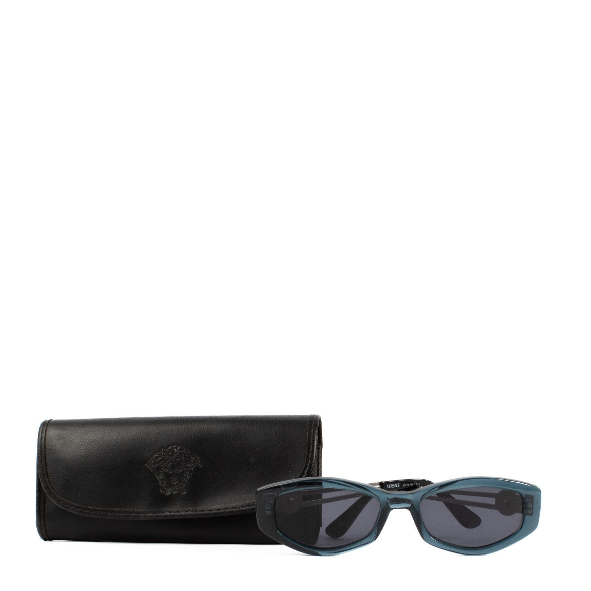 shop 100% authentic second hand Versace Blue Vintage Sunglasses on Labellov.com