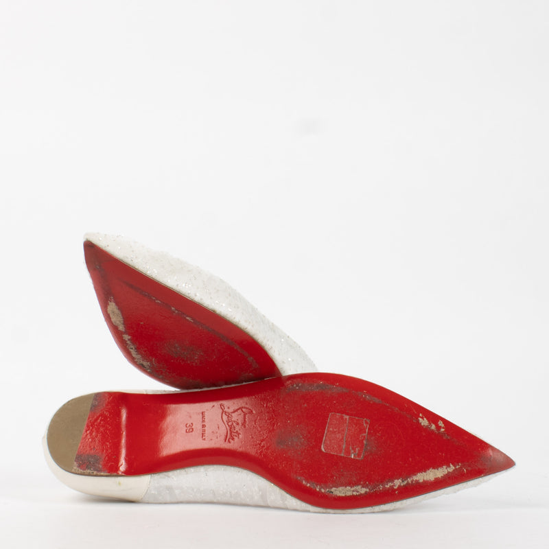 Christian Louboutin Kate Draperia Flats - size 39
