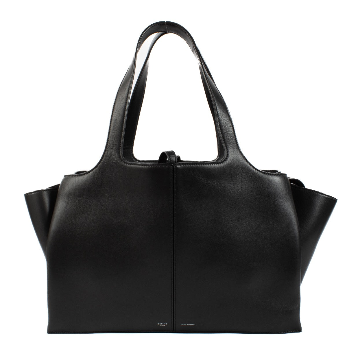 shop 100% authentic second hand Celine Black Medium Tri-Fold Bag on Labellov.com