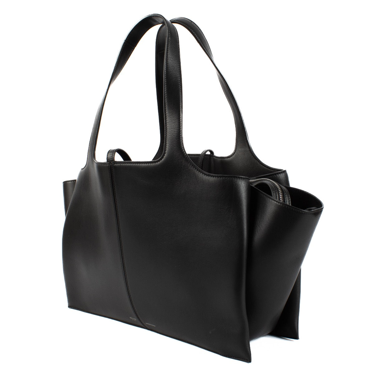 shop 100% authentic second hand Celine Black Medium Tri-Fold Bag on Labellov.com