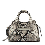 Shop 100% authentic secondhand Balenciaga Python Embossed Neo Classic Mini Top Handle on Labellov.com