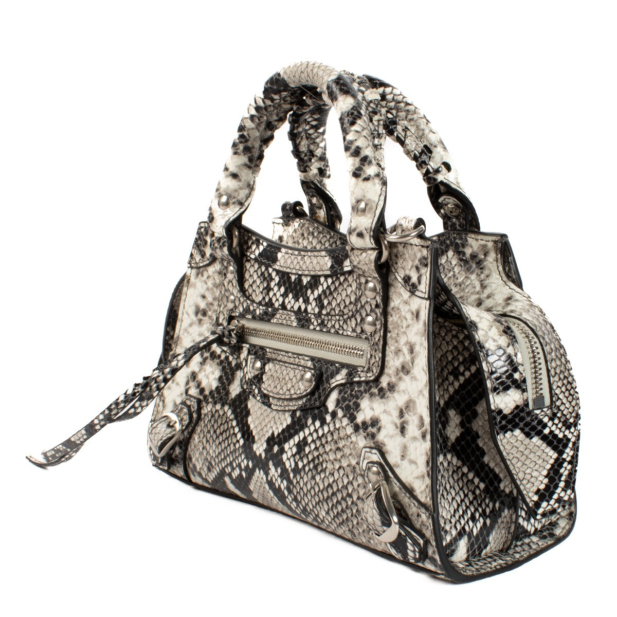 Shop 100% authentic secondhand Balenciaga Python Embossed Neo Classic Mini Top Handle on Labellov.com